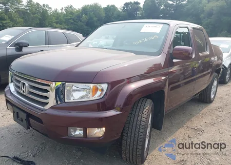 2013 Honda Ridgeline Rtl from USA, damaged, VIN 5FPYK1F51DB017717